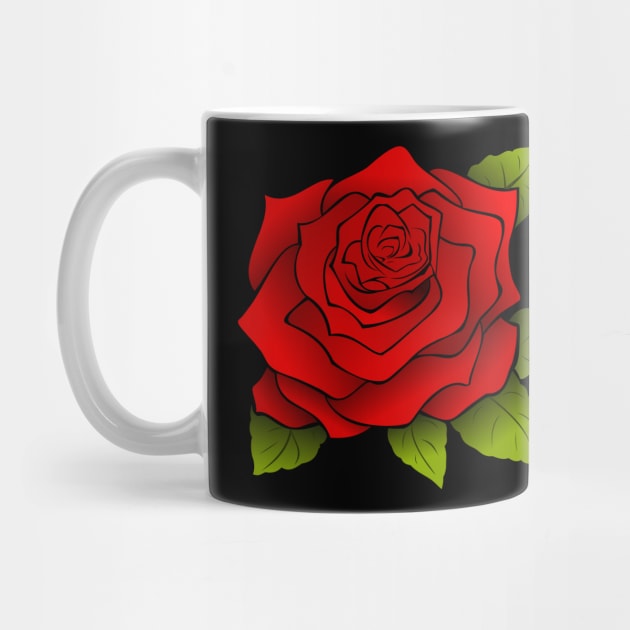 Big Red Rose by holidaystore